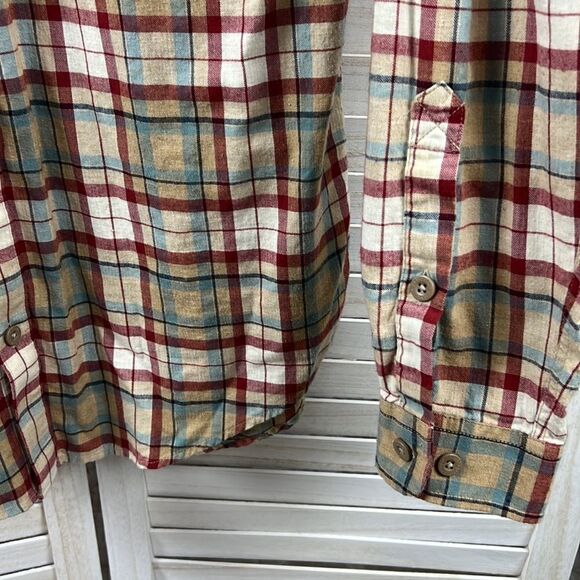 Patagonia Plaid Button Down Casual Shirt Medium - Picture 6 of 12